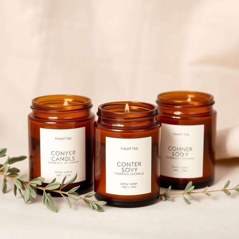 Eucalyptus Soy Candle Set